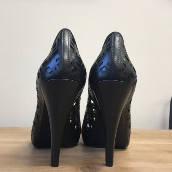 Rosegold Women's Lane Peep-Toe Pump - Picture 3 of 5